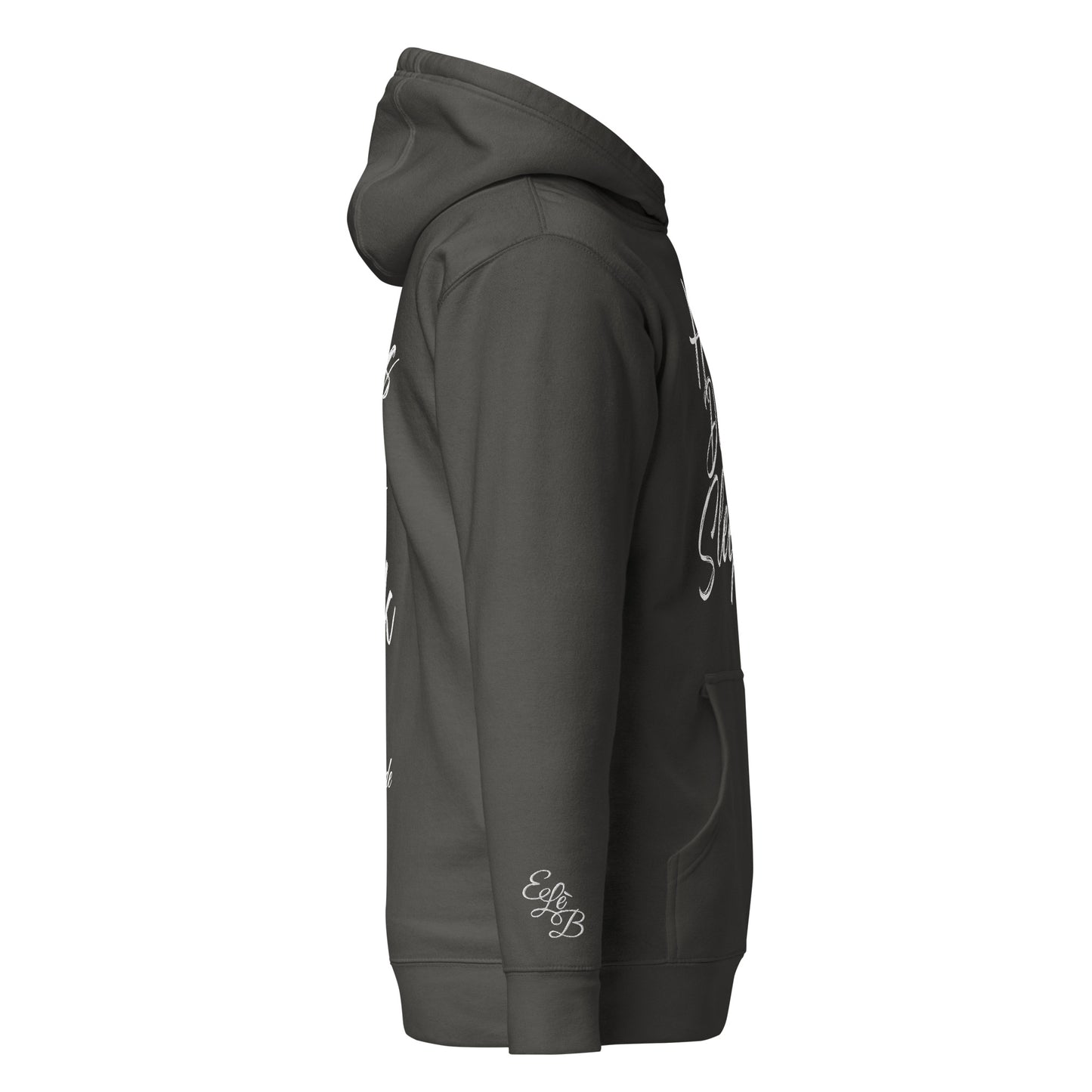 EARLE LE BYRDE "HUSTLE DON'T SLEEP!" Fleece Pull-Over Hoodie