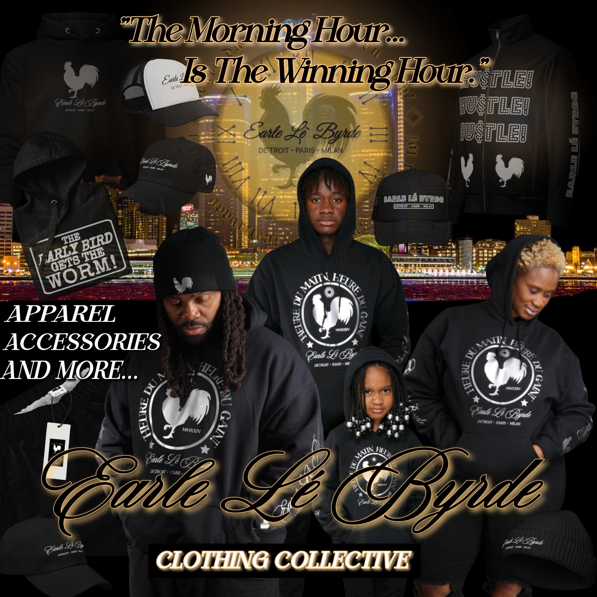 Load video: EARLE LE&#39; BYRDE CLOTHING COLLECTIVE (Apparel Slideshow)