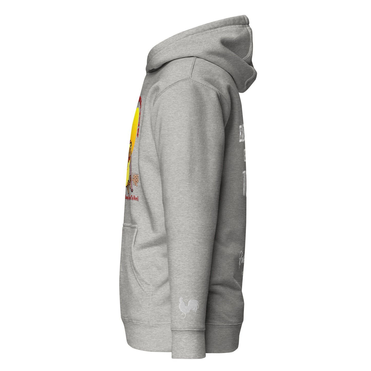 EARLE LE BYRDE "The Early Bird Gets The Worm" Fleece Pull-Over Hoodie