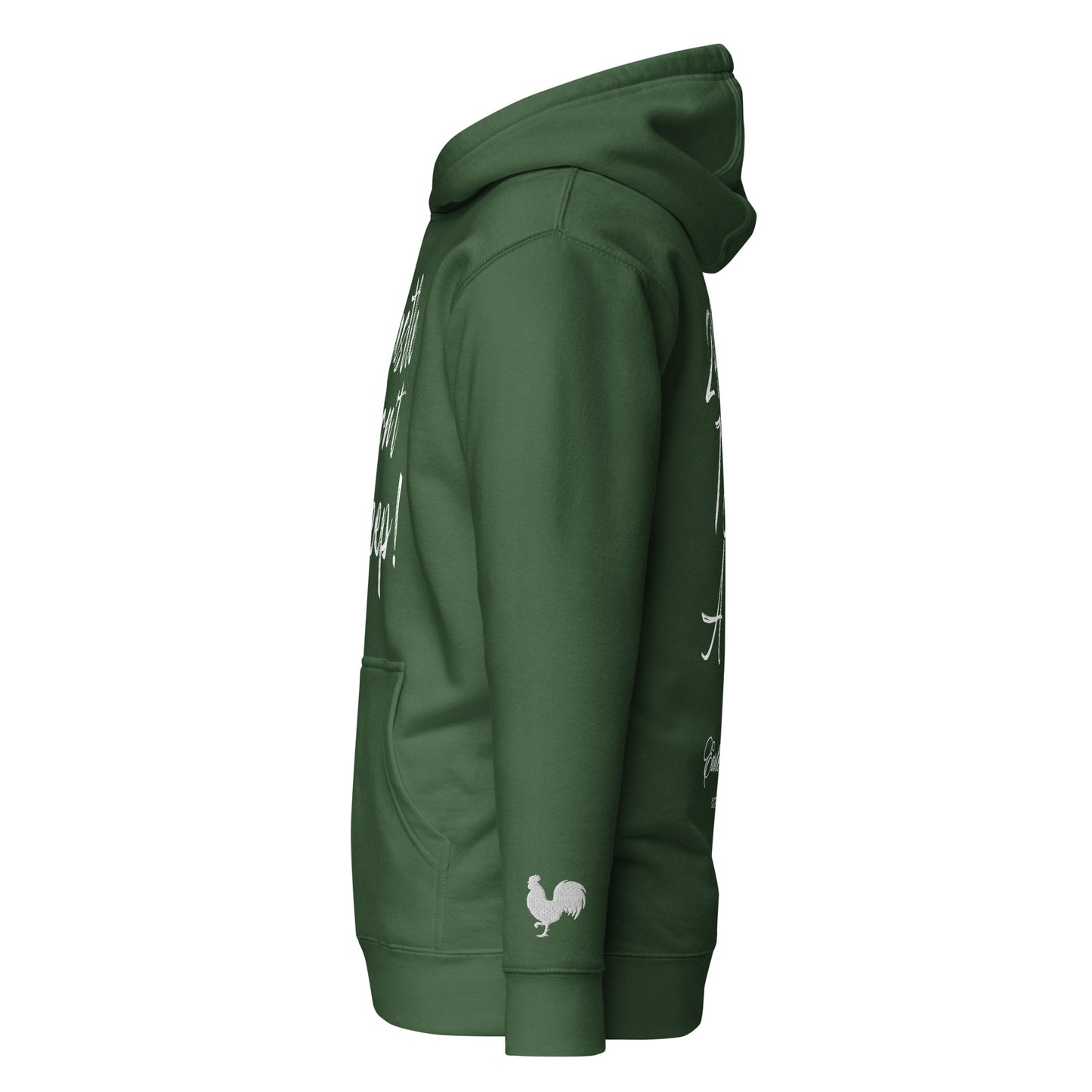 EARLE LE BYRDE "HUSTLE DON'T SLEEP!" Fleece Pull-Over Hoodie