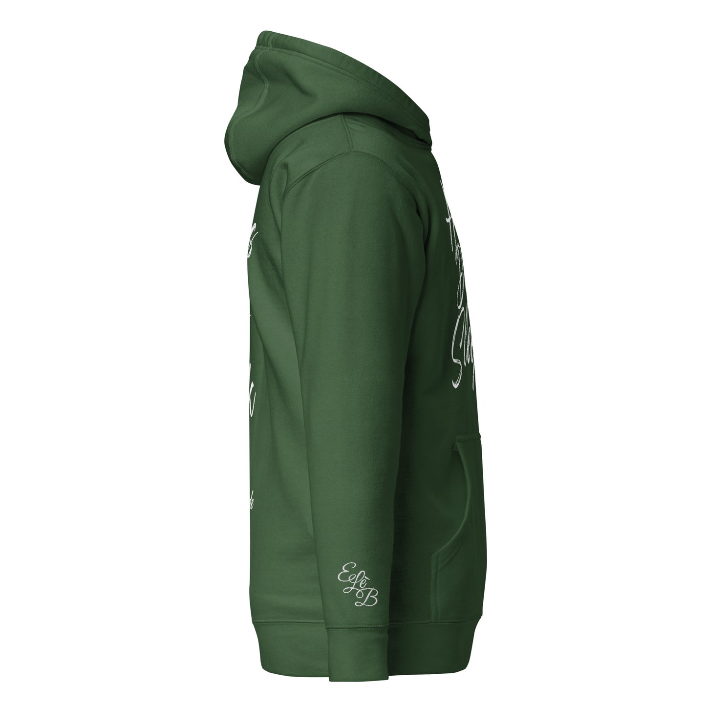 EARLE LE BYRDE "HUSTLE DON'T SLEEP!" Fleece Pull-Over Hoodie