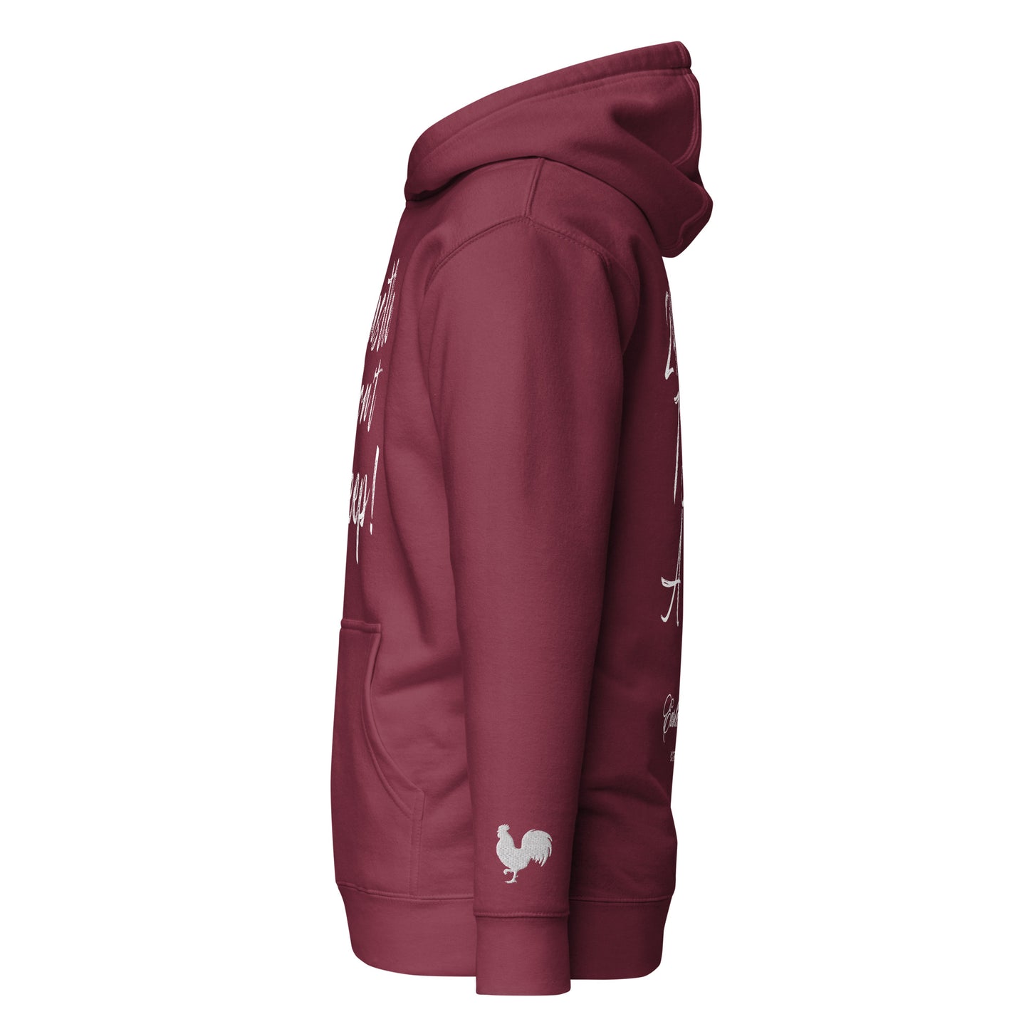 EARLE LE BYRDE "HUSTLE DON'T SLEEP!" Fleece Pull-Over Hoodie