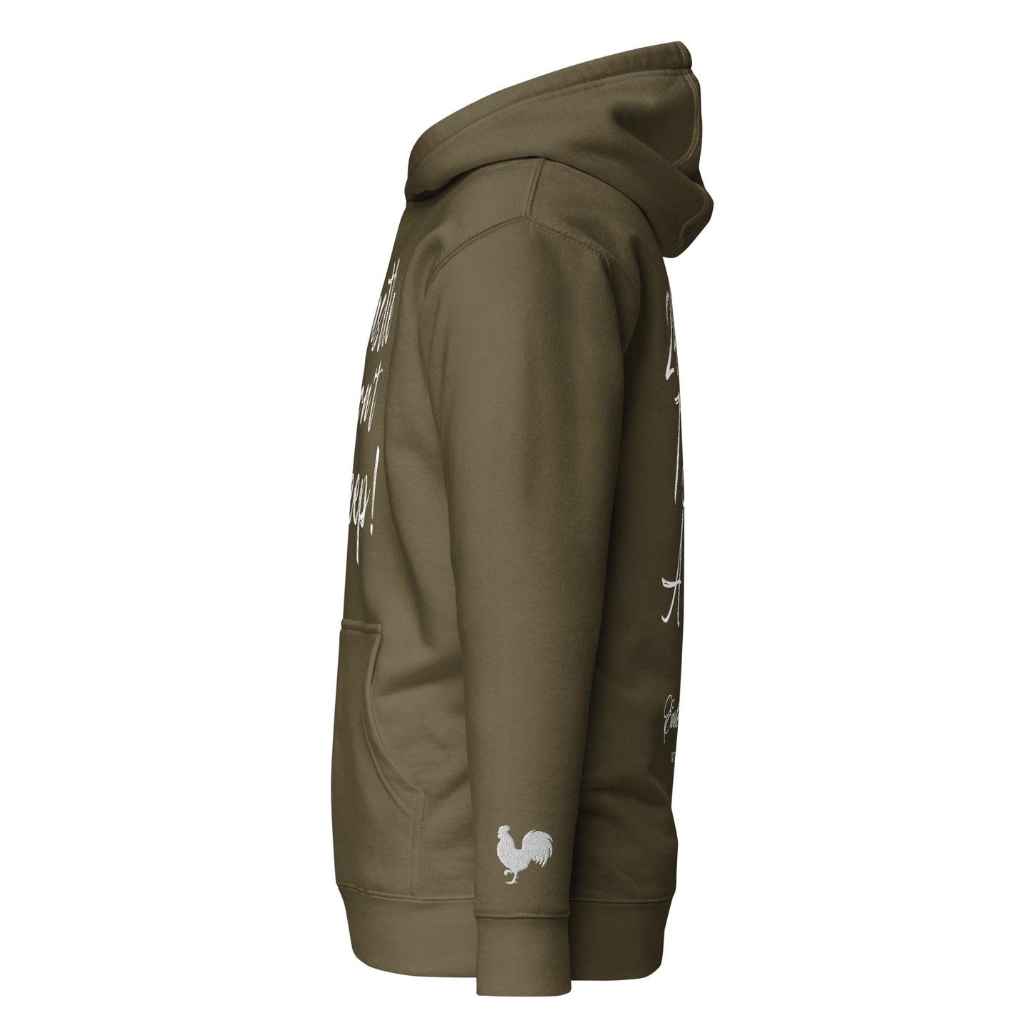 EARLE LE BYRDE "HUSTLE DON'T SLEEP!" Fleece Pull-Over Hoodie