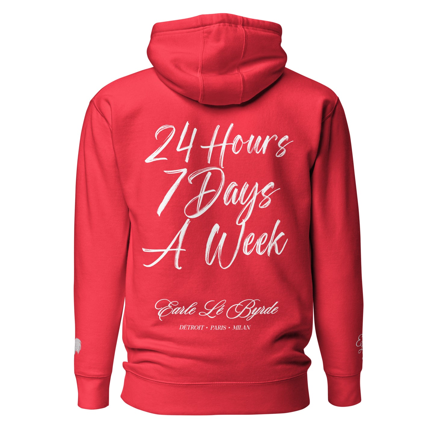 EARLE LE BYRDE "HUSTLE DON'T SLEEP!" Fleece Pull-Over Hoodie