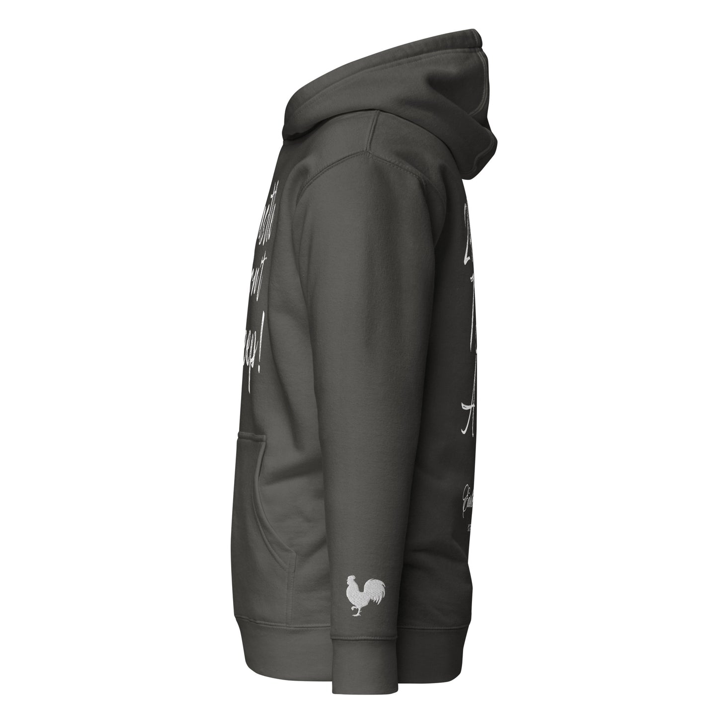 EARLE LE BYRDE "HUSTLE DON'T SLEEP!" Fleece Pull-Over Hoodie